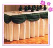 Wedding Table Skirting